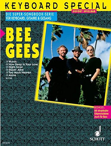 Bee Gees: Keyboard, Gitarre und Gesang. (Keyboard Special) von Schott Music Distribution